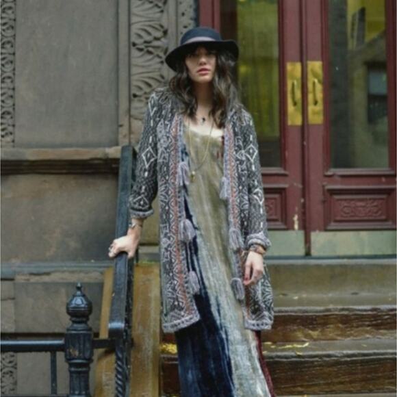 Free People Kai Pom XS Cardigan Sweater - Picture 9 of 14